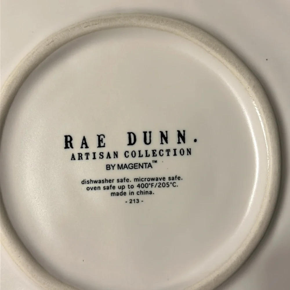 New Rae Dunn Pumpkin Pie Dish